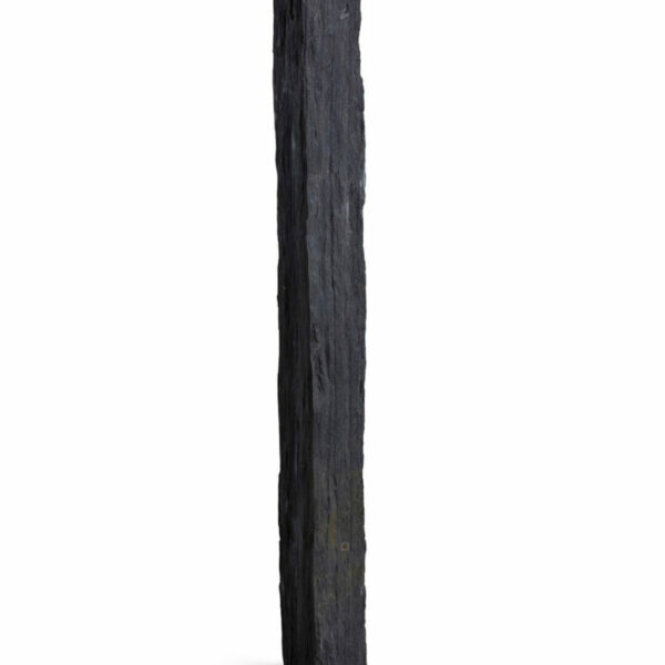 Schieferpalisade Steher schwarz 200 x 10 cm Höhe 6-10 cm - 50 Stk./Palette