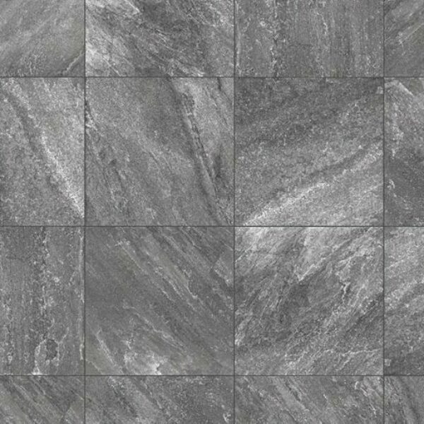 Keramikplatte 60 x 60 x 2 cm - quarzo nero 23,04 m2/Pal. - 1032 kg