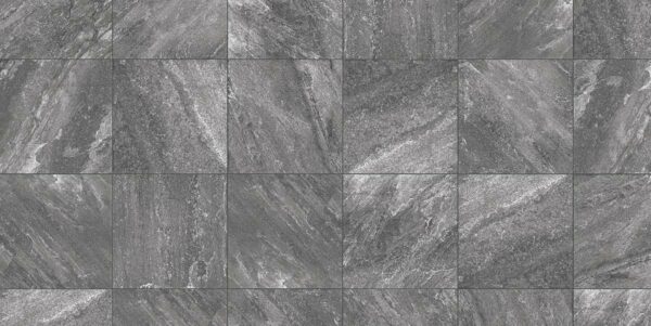 Keramikplatte 60 x 60 x 2 cm - quarzo nero 23,04 m2/Pal. - 1032 kg