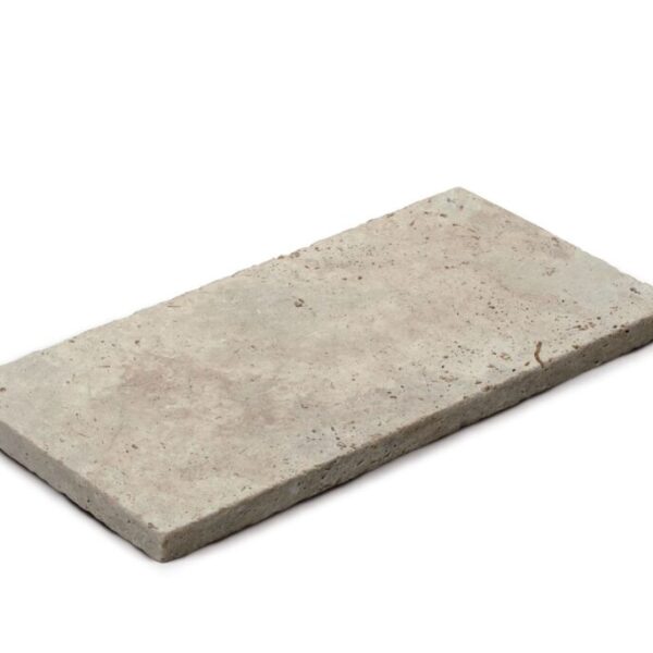 Bodenplatte 60 x 30 x 3 cm Travertin beige (classico) 11,88 m² pro Pal., geschliffen, getrommelt