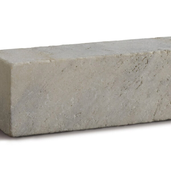 Mauerstein 30 x 10 x 10 cm Travertino silver