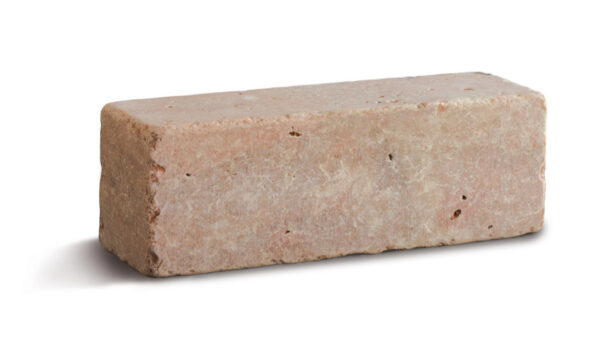 Mauerstein 20 x 10 x 5 cm travertino rosa 250 Stk./Pal