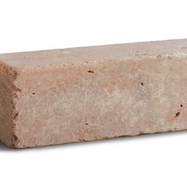 Mauerstein 20 x 10 x 5 cm travertino rosa 250 Stk./Pal