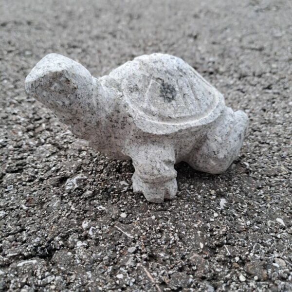 Schildkröte aus Granit -  10 cm Länge 10 cm