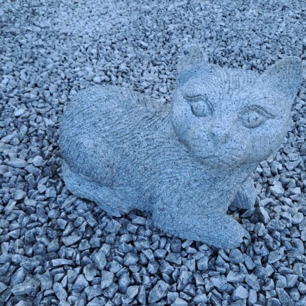 Katze aus Granit - 45 cm Höhe 45 cm