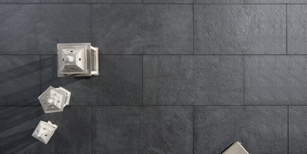 Keramikplatte 50 x 100 x 2 cm - castello antrazyt 25,0 m2/Pal. - 1150 kg