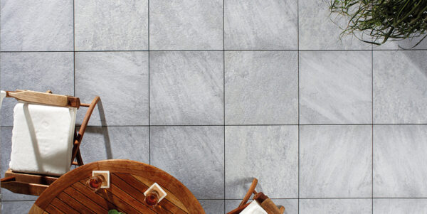 Keramikplatte 60 x 60 x 2 cm - castello grey 23,04 m2/Pal. - 1.050 kg