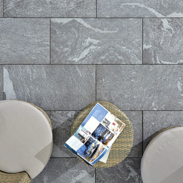Keramikplatte 45 x 90 x 2 cm - colosseo grigioni 21,87 m2/Pal. - 1.000 kg