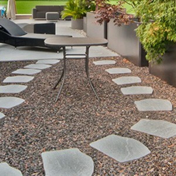 Trittplatte DM 36-42 x 2 cm giapponese grigioni