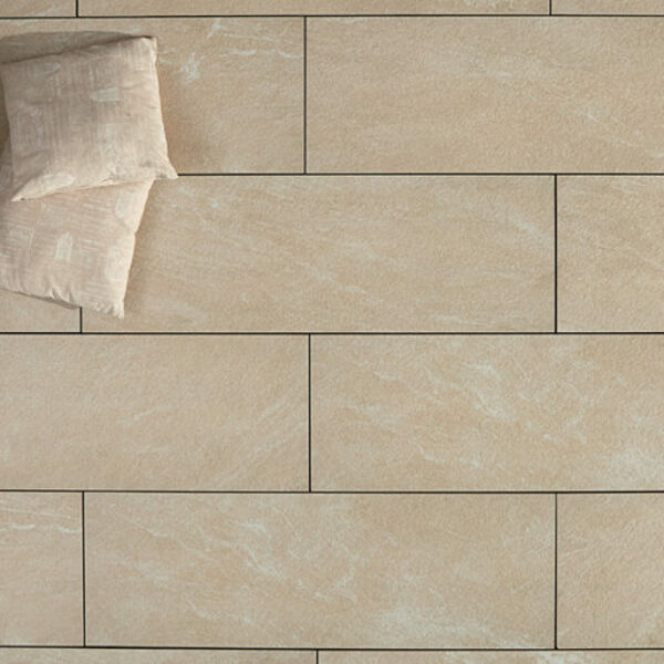 Keramikplatte 40 x 120 x 2 cm sand stone beige 23,04 m2/Pal. - 1.050 kg