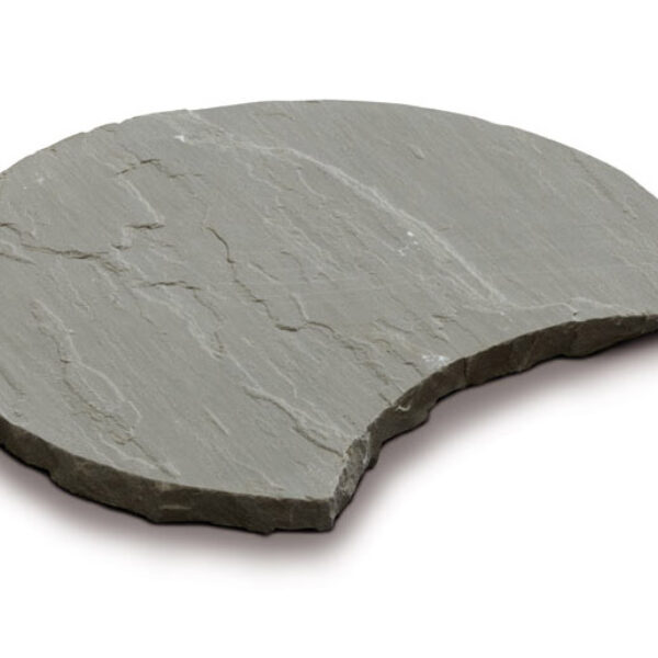 Trittplatte DM 40 cm Mezzaluna autumn grey