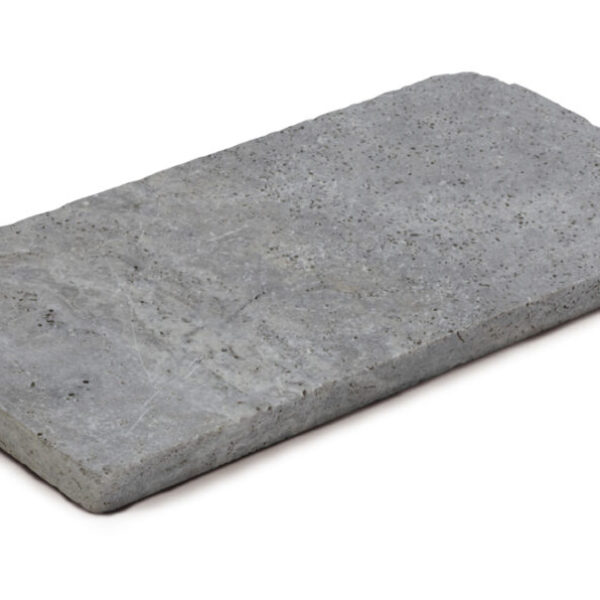Bodenplatte 60 x 60 x 3 cm Travertino silver