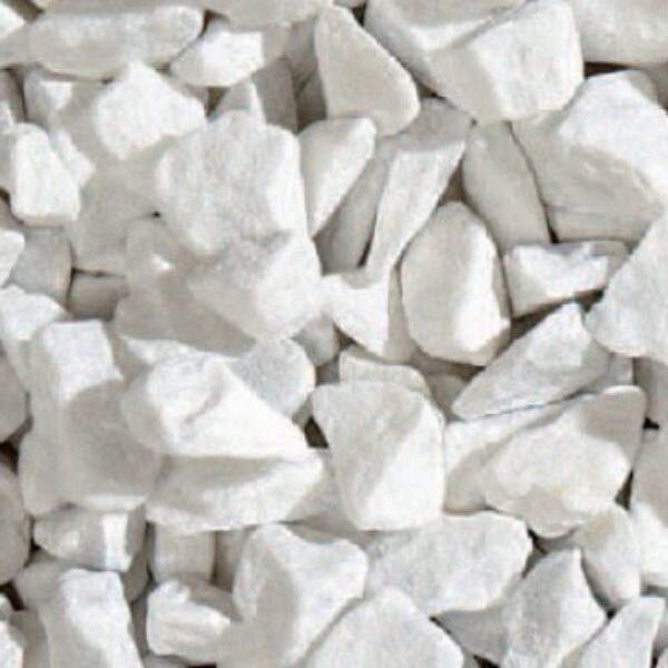 Marmorsplitt bianco carrara (carrara-weiß)