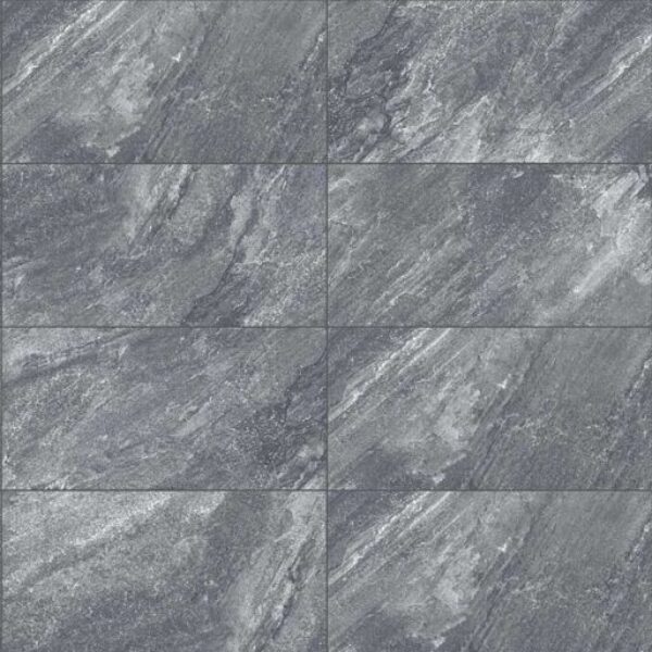 Keramikplatte 60 x 120 x 2 cm - quarzo nero 25,20 m2/Pal. - 1100 kg